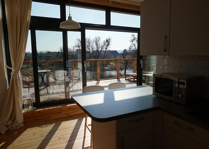 Og Am Fluss Mit Balkon - Ein Himmlischer Ausblick Lejlighed *