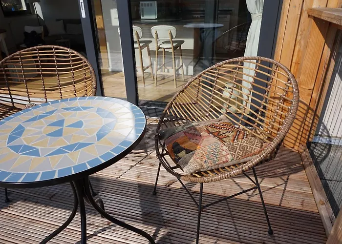 Og Am Fluss Mit Balkon - Ein Himmlischer Ausblick Lejlighed *