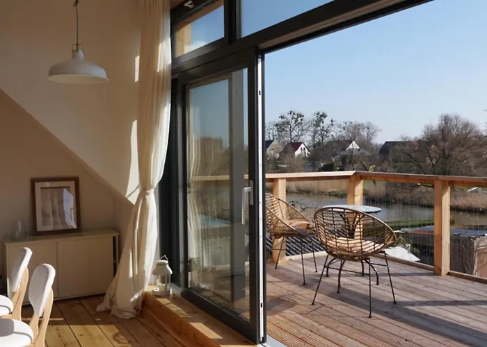 Og Am Fluss Mit Balkon - Ein Himmlischer Ausblick * Bad Freienwalde